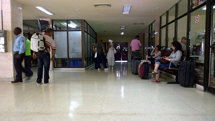 В аэропорту Кубы