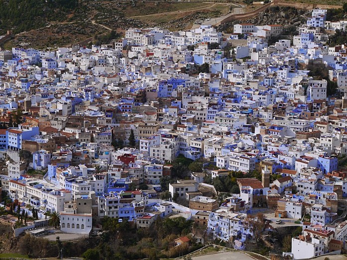 Самый уютный город Марокко - Шефшауэн