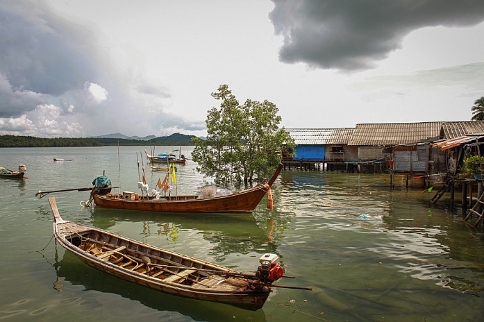 Традиционная тайская лодка