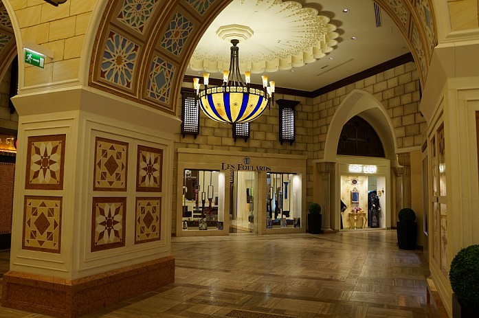 Золотой рынок в Дубай Молле.