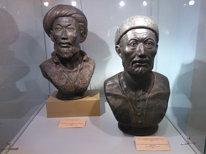 Учёным удалось воссоздать облик двух казанских ханов по черепам, обнаруженным во время раскопок в усыпальнице (экспонат Музея истории государственности РТ)