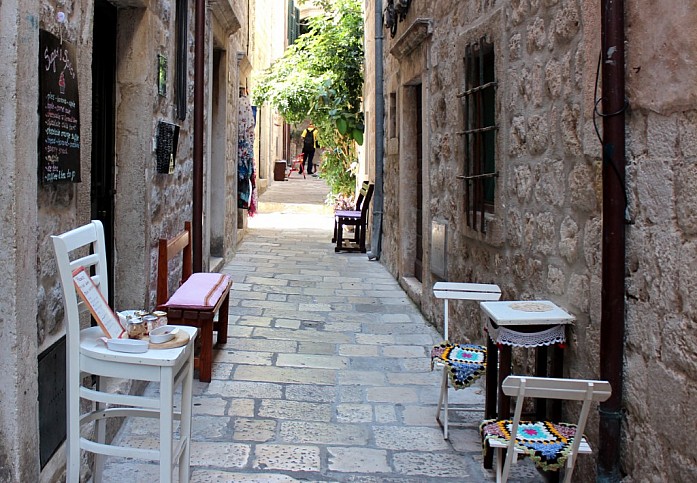 Улица в старом городе Дубровника
