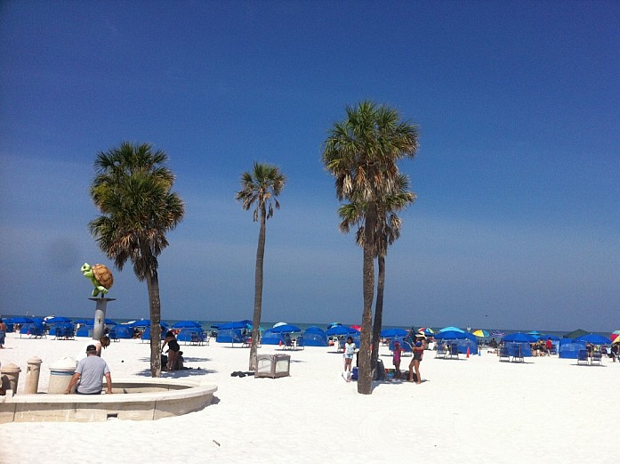 Белый песок Флориды