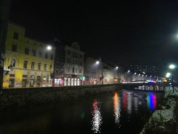 Вечерний Сараево немного тосклив