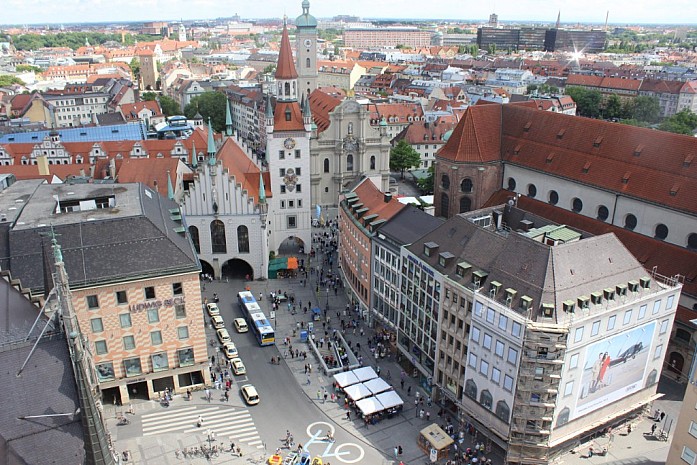 Пересадка в Мюнхене - идеальная возможность осмотреть центр города