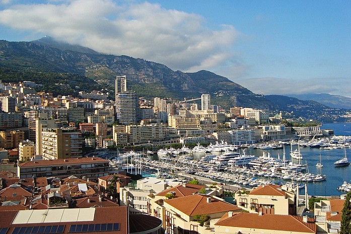 Вид на Монако