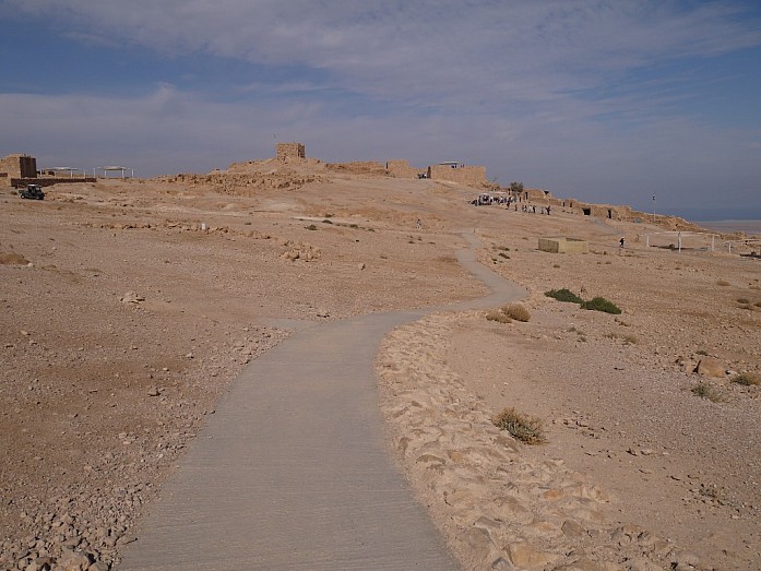 Крепость Масада - памятник храбрости