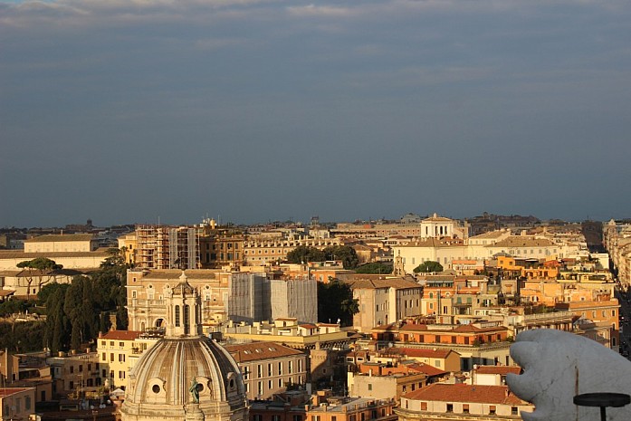 Вид с крыши Витториано