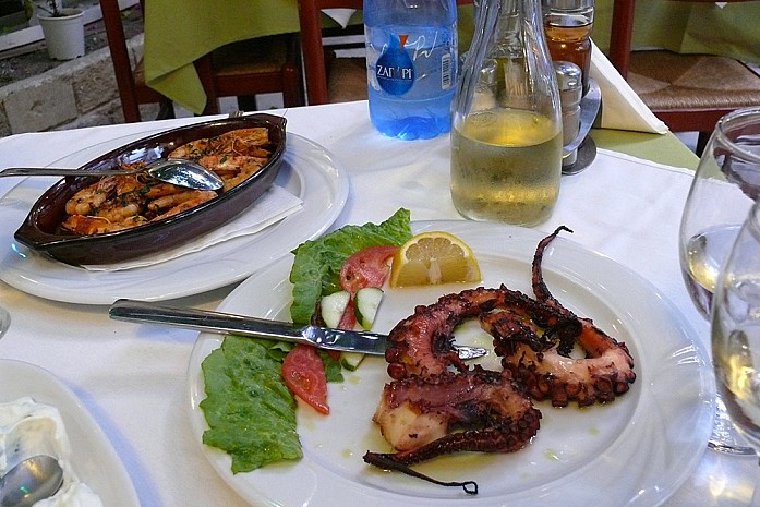 Всё-таки греческая кухня - это потрясающе!