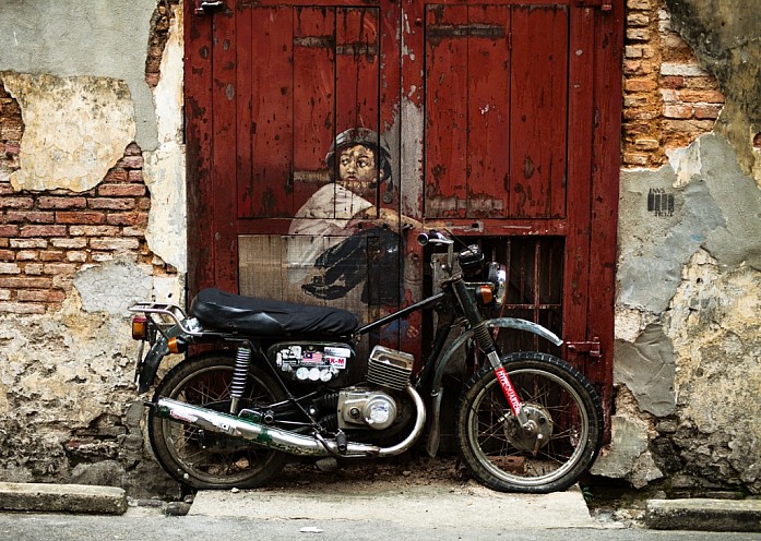 Старый мотоцикл. Фото - Доронин Кирилл